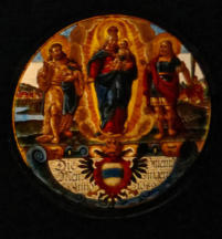 Swizerland 1689 - La Vierge à l'Enfant avec saint Jean-Baptiste et Pelagius (?)