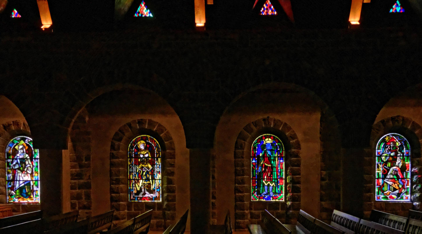 Vitraux De La Chapelle Du Plateau D'assy