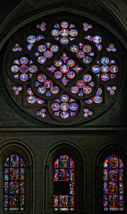 Vue d’ensemble du croisillon sud