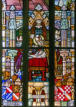 Armoiries d'Albert de Bavière et de Guillaume de Honstein - Saint Alphone de Liguori