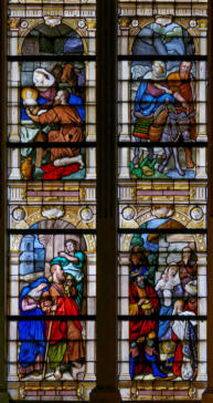 Marie et Joseph sont chassés - L'Adoration des mages - La Nativité - La Fuite en Égype