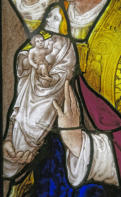 L'Évêque de Lisieux portant la Notre-Dame d'Argent