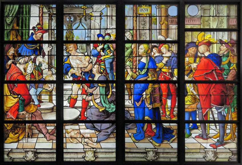 Le Jugement de Salomon (Église Saint-Gervais et Saint-Protais à Paris)