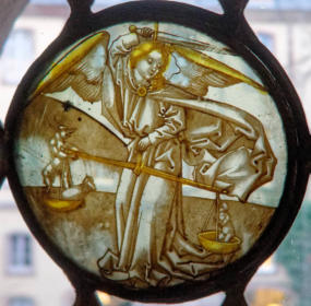 Saint Michel pesant les âmes
