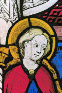 Saint Bernard - Sainte Dorothée  Rhin supérieur 1450