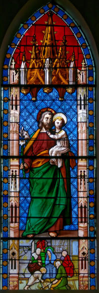 Saint Joseph et la Sainte Famille