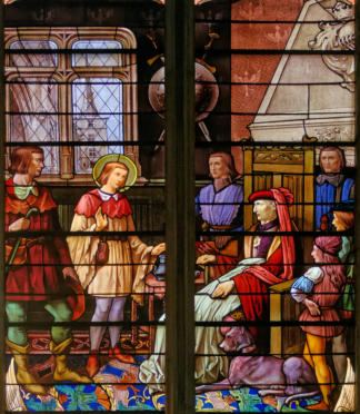 Jeanne devant le duc Charles II à Nancy