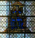 Baie 14: Saint Jacques le Majeur assis en trône