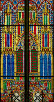 Mittelfenster der Agneskapelle