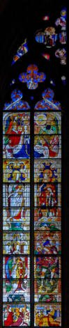 Le Couronnement de la Vierge - Marienkrönungsfenster 