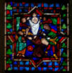 Baie 100: Vie de sainte Catherine d'Alexandrie - Décollation de la sainte et son âme est ravie par des anges