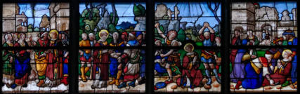 Baie 46: Les martyres de Saint Laurent et de Saint Etienne