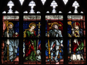 Saints Bruno, Marguerite, Guillaume et Maximin 