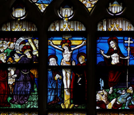 Portement de croix - Crucifixion - Résurrection