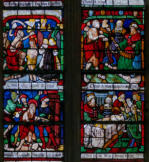 Baptême du Christ - Comparution devant Hérode - Saint Jean-Baptiste en prison - Danse de Salomé