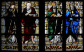 Saints Grégoire, Jérôme, Augustin et Ambroise