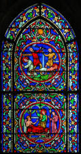 Saint André évangélise les ancêtres des Bourguignons - Saint Gondrand et Saint Sigismond, rois de Bourgogne, sont entourés de leurs guerriers