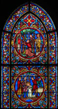 Le martyre de la sainte est présidée par Olibrius - Le pélérinage de Sainte Reine avec Saint Germain d'Auxerre