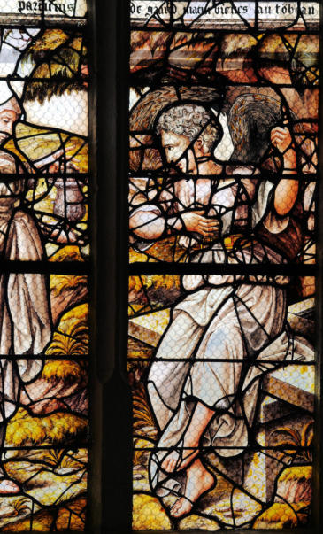 Détail de l'ange