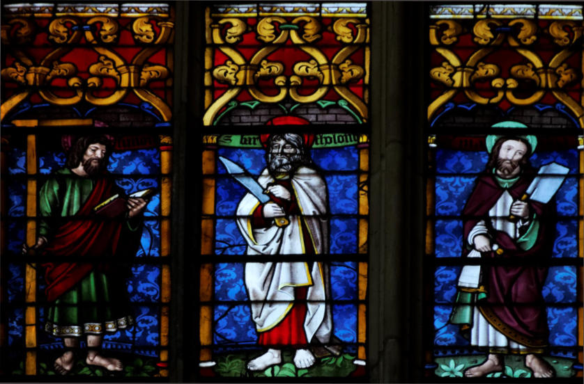 Saints Thomas, Bartholomée et Matthias