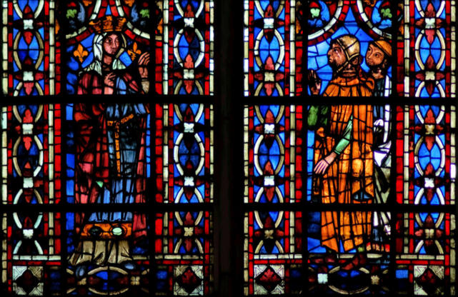 La reine Gratulie - L'évêque Porphyre annonce la naissance de sa  fille, Hélène, à l'avenir glorieux