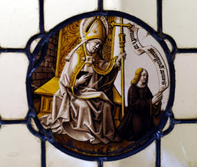 Saint Guillaume et donateur