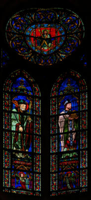 Saint Denis - Maurice de  Sully (contributeur à l'édification de Notre Dame