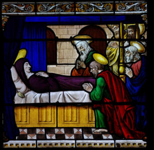 La mort de la Vierge