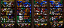 Melchisédech accueille Abraham victorieux - Un ange annonce à Abraham que sa progéniture sera aussi nombreuse que les étoiles - Abraham délivre Loth prisonnier