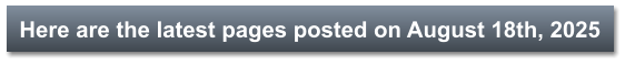 Here are the latest pages posted on August 18th, 2025