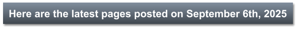 Here are the latest pages posted on September 6th, 2025