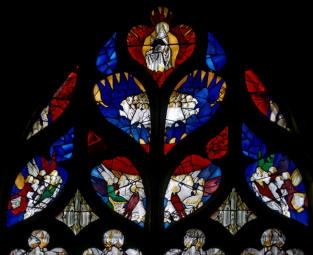 Baie 8: Les Dix mille martyrs - Les anges emmènent leurs corps au ciel