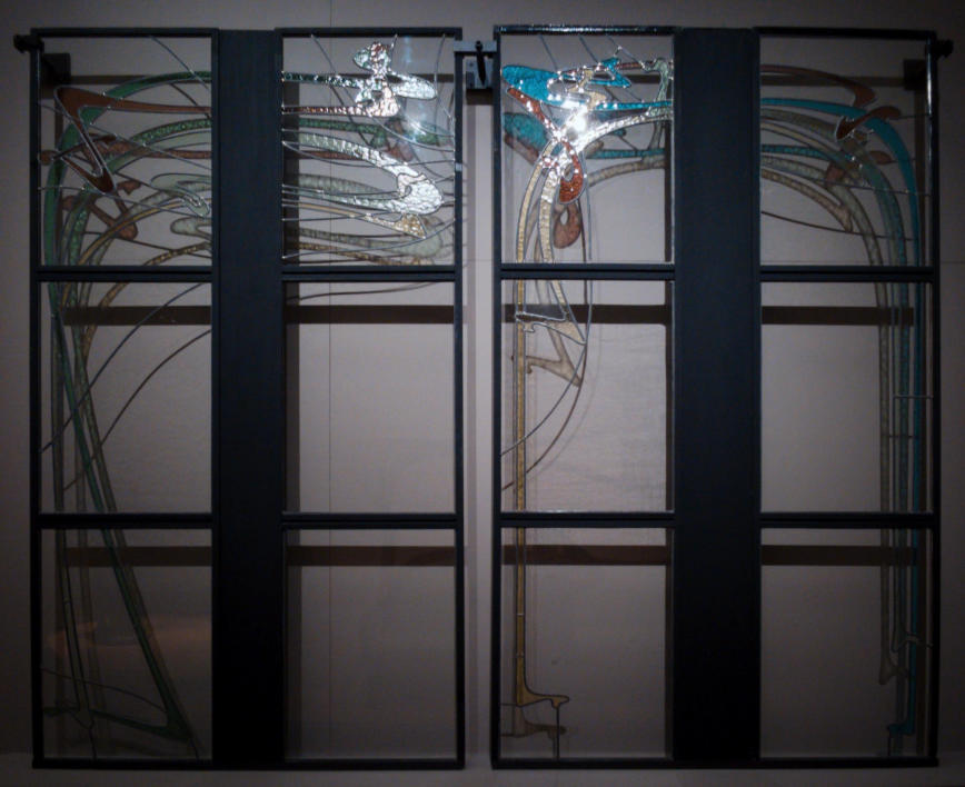 Vitraux d'Hector Guimard (Georges Néret maître-veriier)