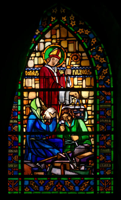 Chapelle Saint-Fulbert: Créations de Gabriel Loire