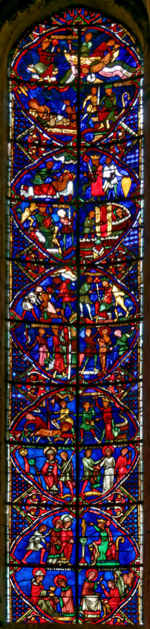 Baie 12: Vie de saint Vincent