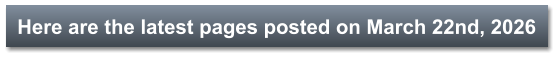 Here are the latest pages posted on March 22nd, 2026