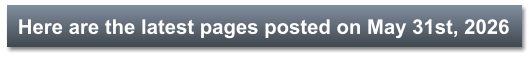 Here are the latest pages posted on May 31st, 2026