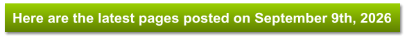 Here are the latest pages posted on September 9th, 2026